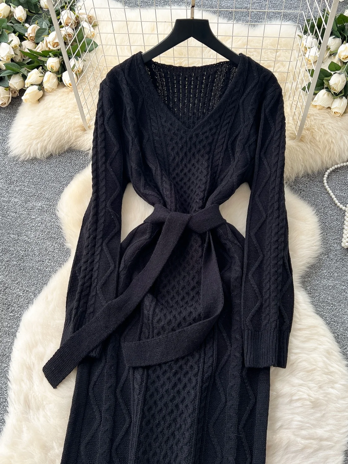 High Waist Knitted … - image