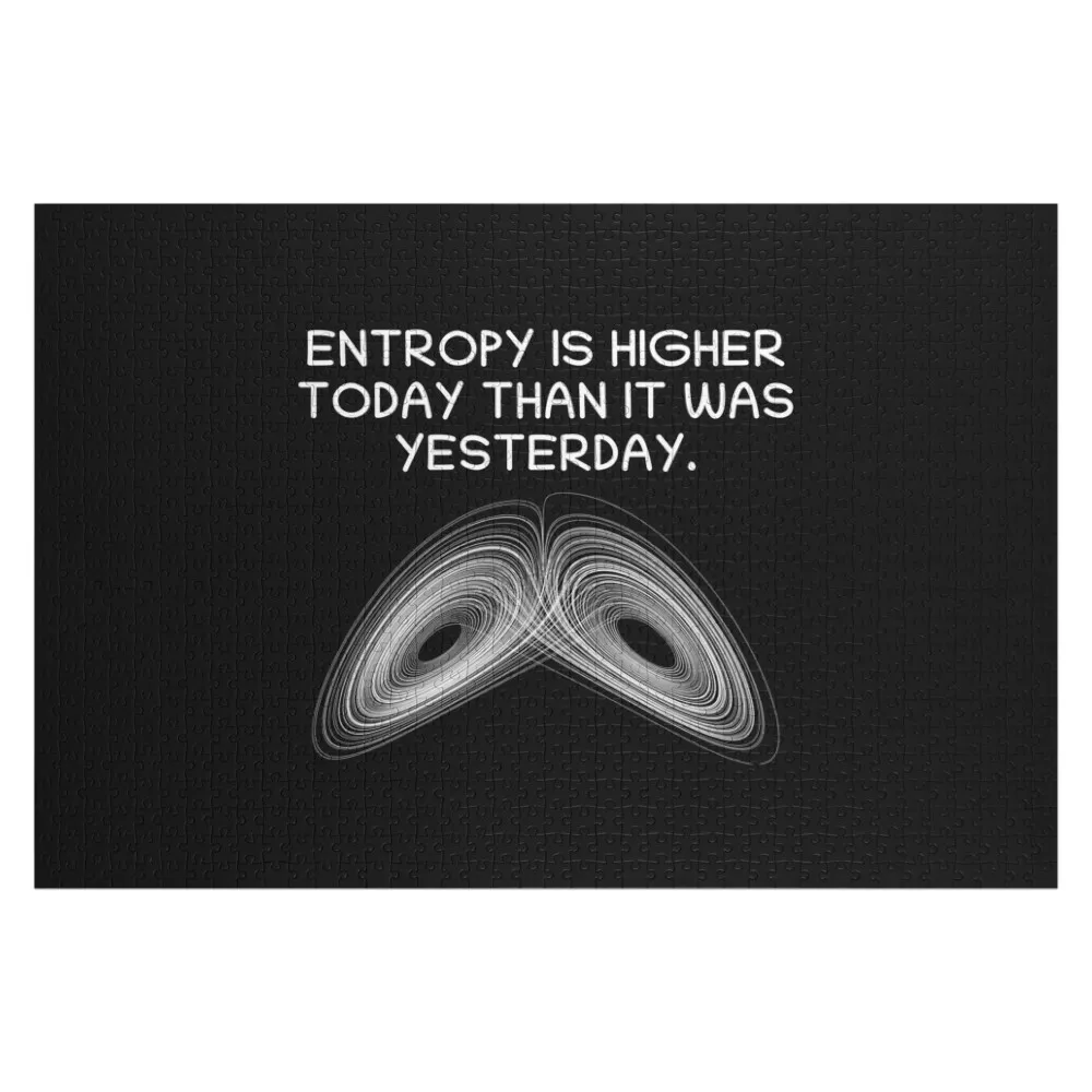 Entropy Thermodynamics Physics Teacher Science Gift Jigsaw Puzzle Anime Personalized Name Custom Puzzle