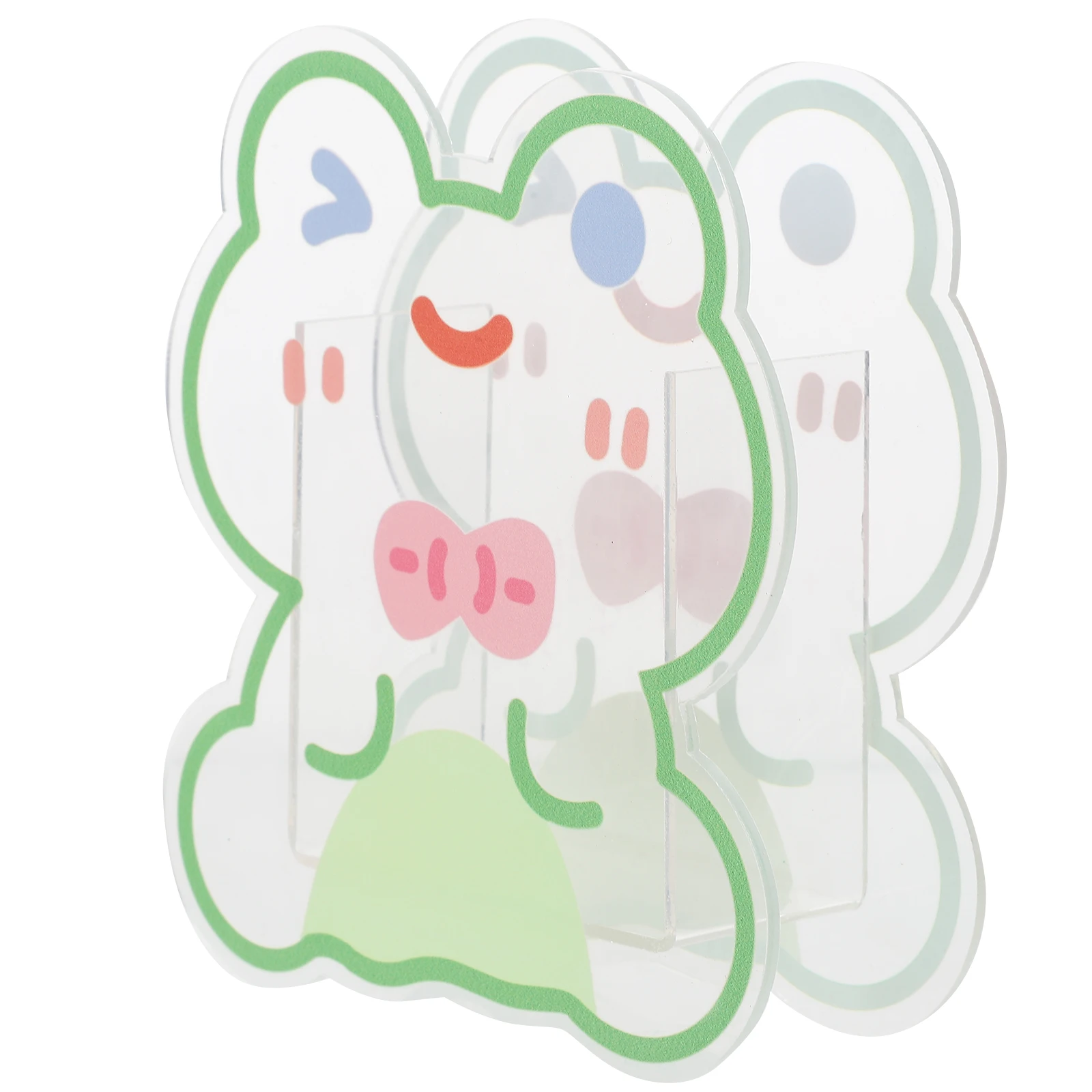 

Animal Pen Holder Storage Box for Desk Display Stationery Clear Office Desktop Cartoon