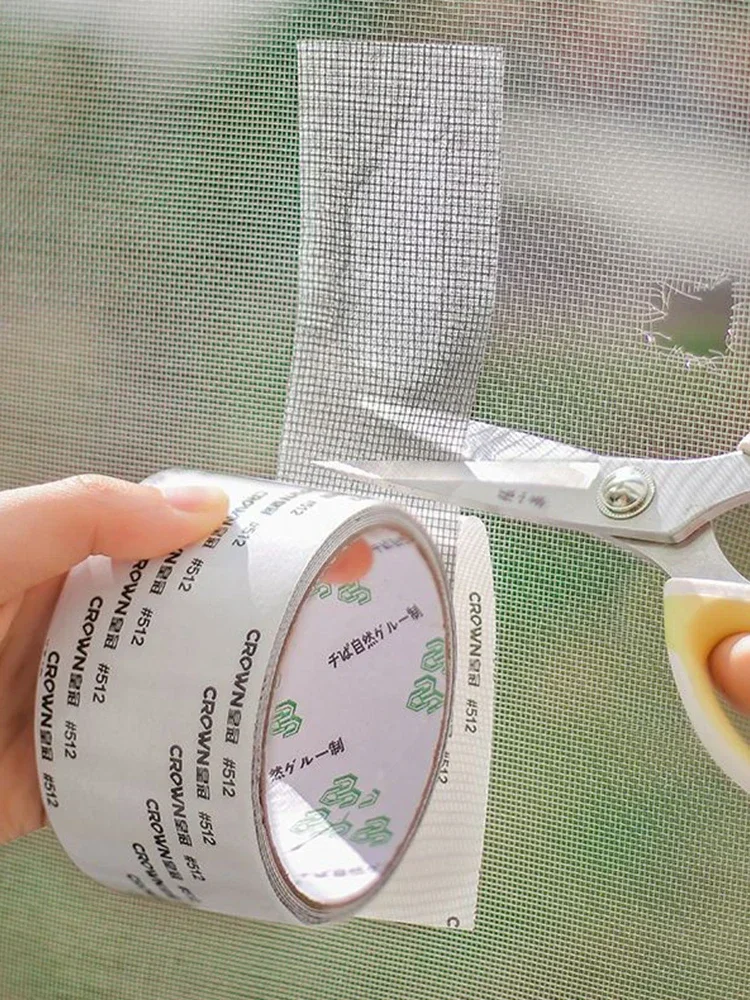1ps de ruban de réparation d'écran de fenêtre étanche facile à appliquer – Gardez les moustiques sort avec notre patch en maille anti-insectes et auto-adhésif