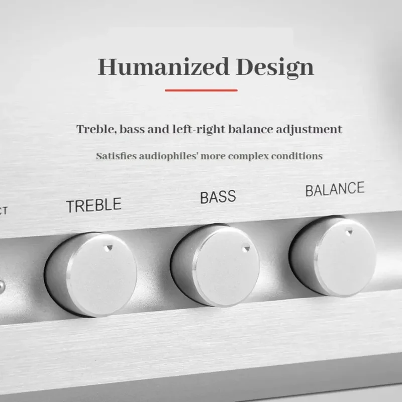 

Musmys MA-1 High End Class A Preamplifier Fully Balanced HiFi Preamp Treble Bass Adjustment With Remote Control