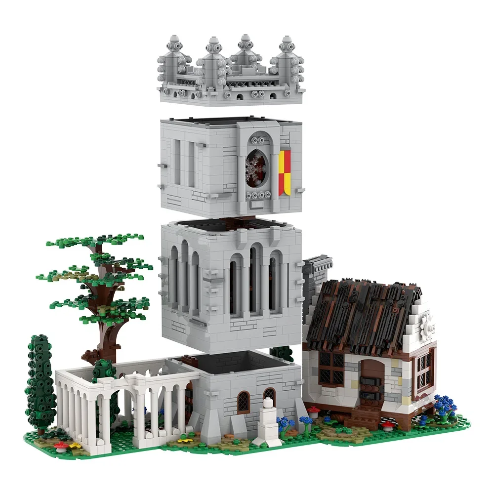 

MOC Medieval Library Building Blocks Toys Gift