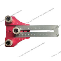 New table saw flip-chip roller fast limit, backing woodworking table pressing feed tool