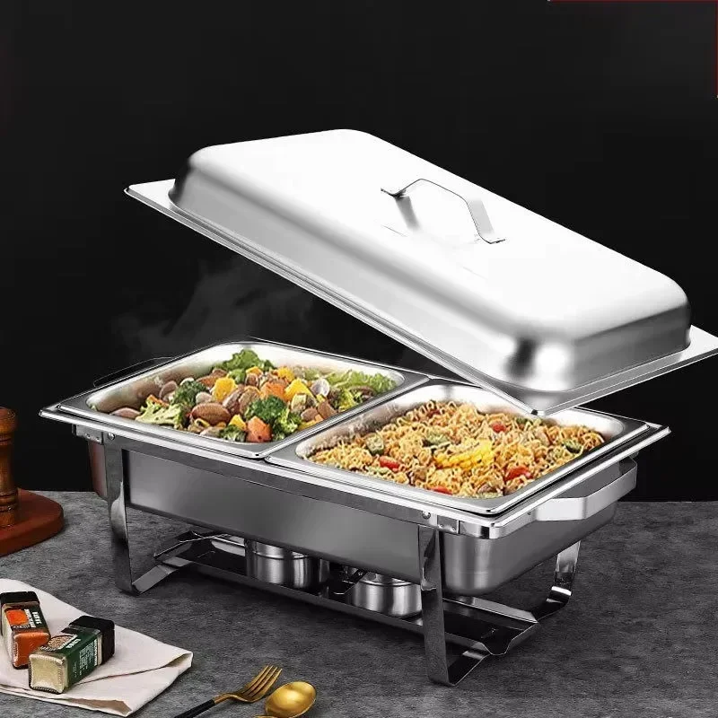 Hotel Chafing Dish Catering Equipment Buffet Chafer Set Food Warmer