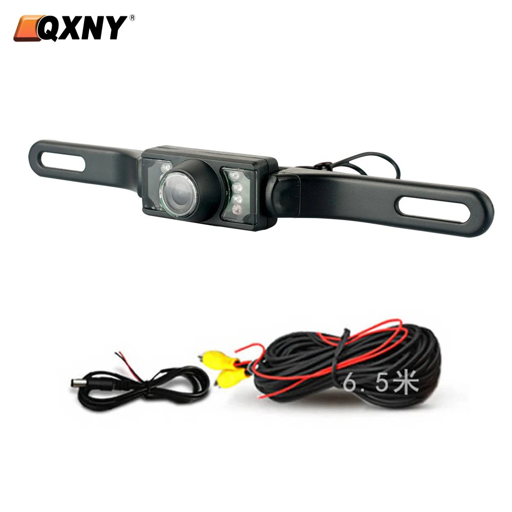 

Waterproof IR HD Car RearView Reverse Backup Camera License Plate Night Vision