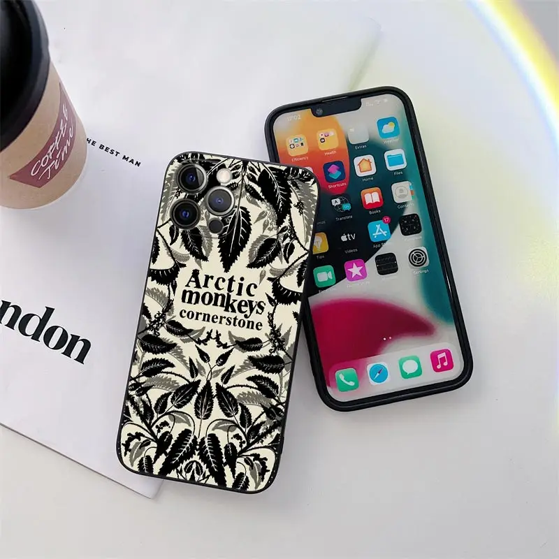 Arctic Monkeys Rock Punk Phone Case for iPhone 11 15 Pro Max Case Coque 14 Plus 13 Pro 12 11 X XS XR 7 8 SE 2020 TPU Soft Cover