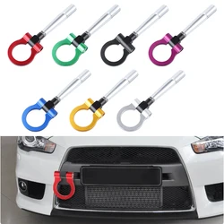 Car Tow Hook Ring Bar Front Rear Bumper Mounting Automotive Accessories For Mitsubishi Lancer EVO X 10 2008-2016 Replacement