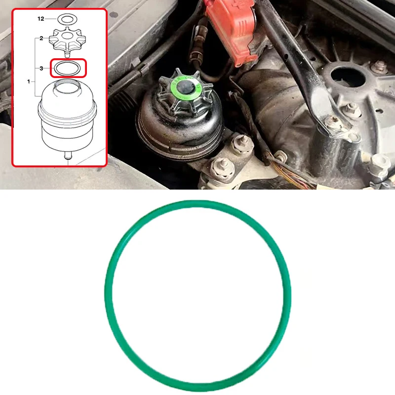 

Для Bmw 3/5 серии X1 X3 E90 E60 E66e E70 Сальник Крышка гидроусилителя рулевого управления Уплотнительное кольцо крышки масляного горшка 32411092649