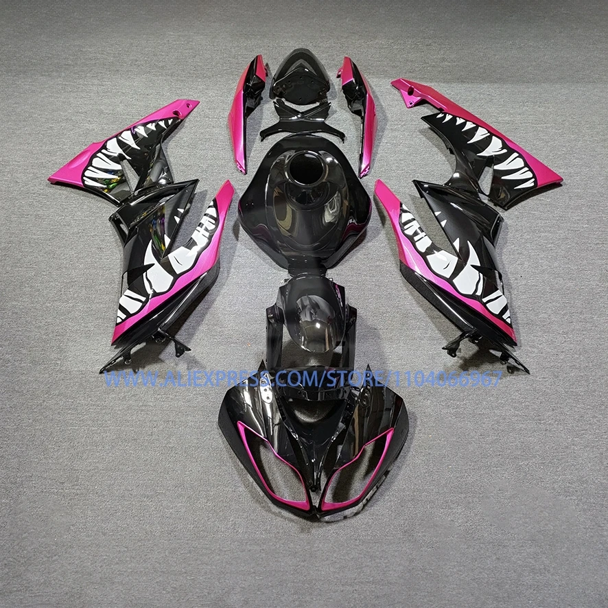 ZX6R 2009 2010 2011 2012 Cool Fairings for Kawasaki ZX 6R 09 10 11 12 Motorcycle Plastic Set Injection Bodywork Fairing Kit
