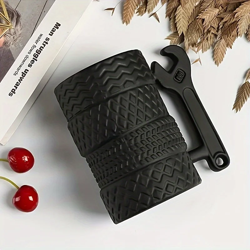 كوب بتصميم إطارات مبتكر ذو سعة كبيرة من السيراميك للبيع بالجملة عبر الحدود #1