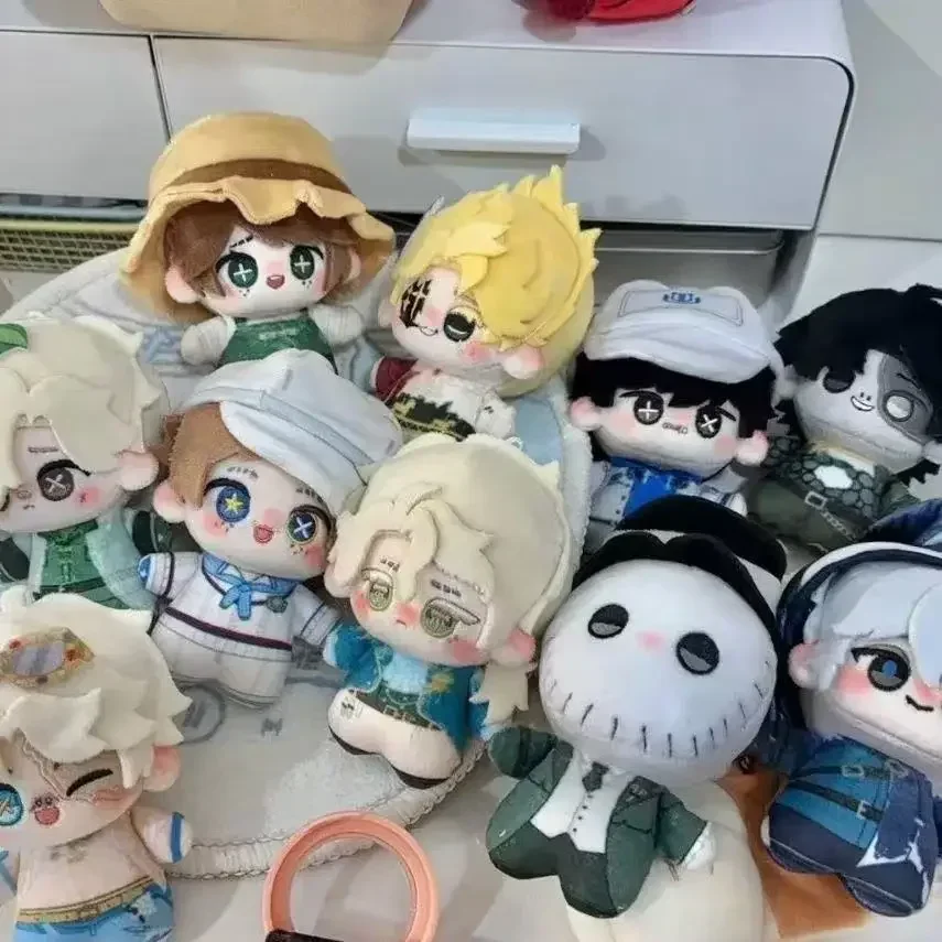 

10CM Anime Ithaqua Norton Campbell Jack Mike Morton Emma Woods Identity V Cosplay Plush Doll Pendant Backpack Keychain Plushie