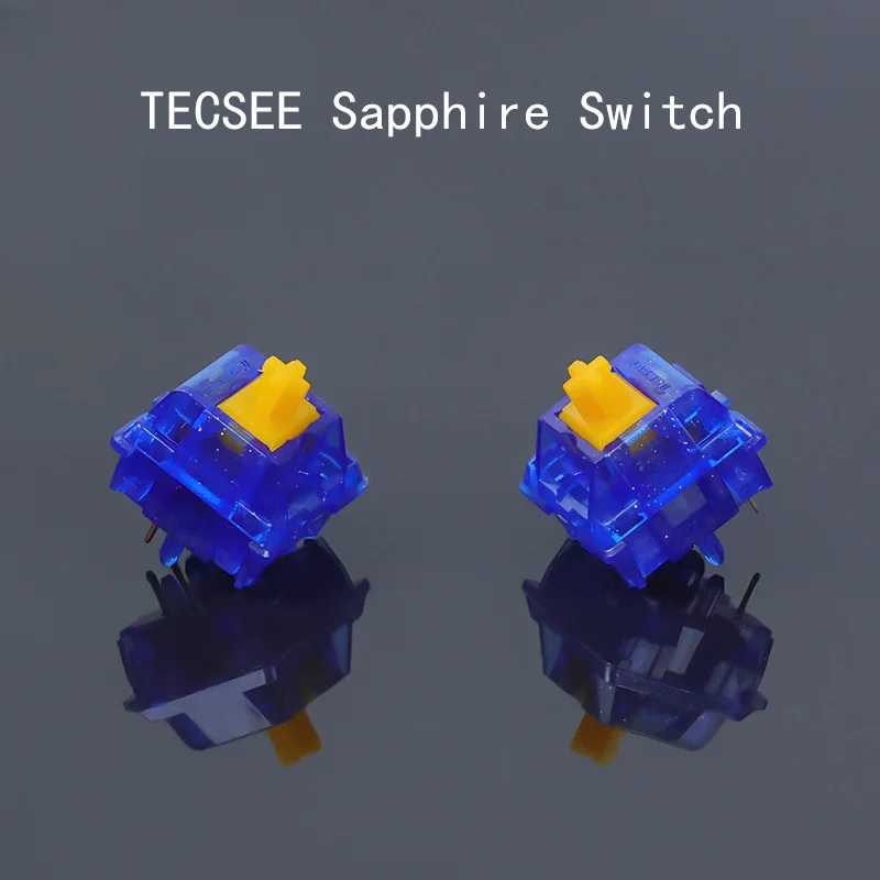 TECSEE Oreo Purple Panda Sapphire Blue Sky Bluesky Linear Tactile Switch 5pin RGB SMD MX Switch for Mechanical Keyboard