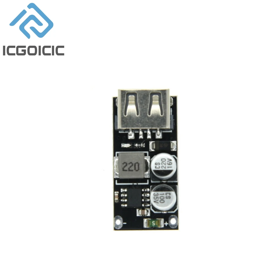 USB QC3.0 QC2.0 USB DC-DC Buck Converter Charging Step Down Module 6-32V 9V 12V 24V to Fast Quick Charger Circuit Board 5V