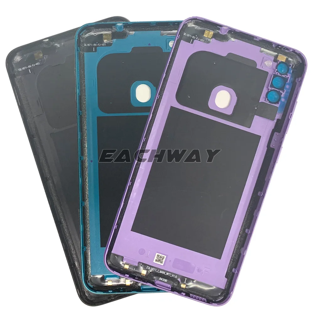 For Samsung Galaxy M11 M115 Battery Cover Door Rear Glass Housing Case Replacement For SAMSUNG M11 SM-M115F/DSN Battery Cover