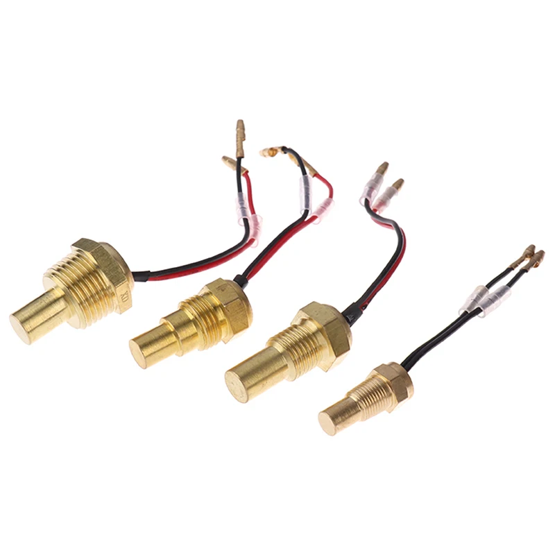 

12/24V Car Truck Digital Water Temperature Sensor 50K Head Plug 10/14/16/21MM