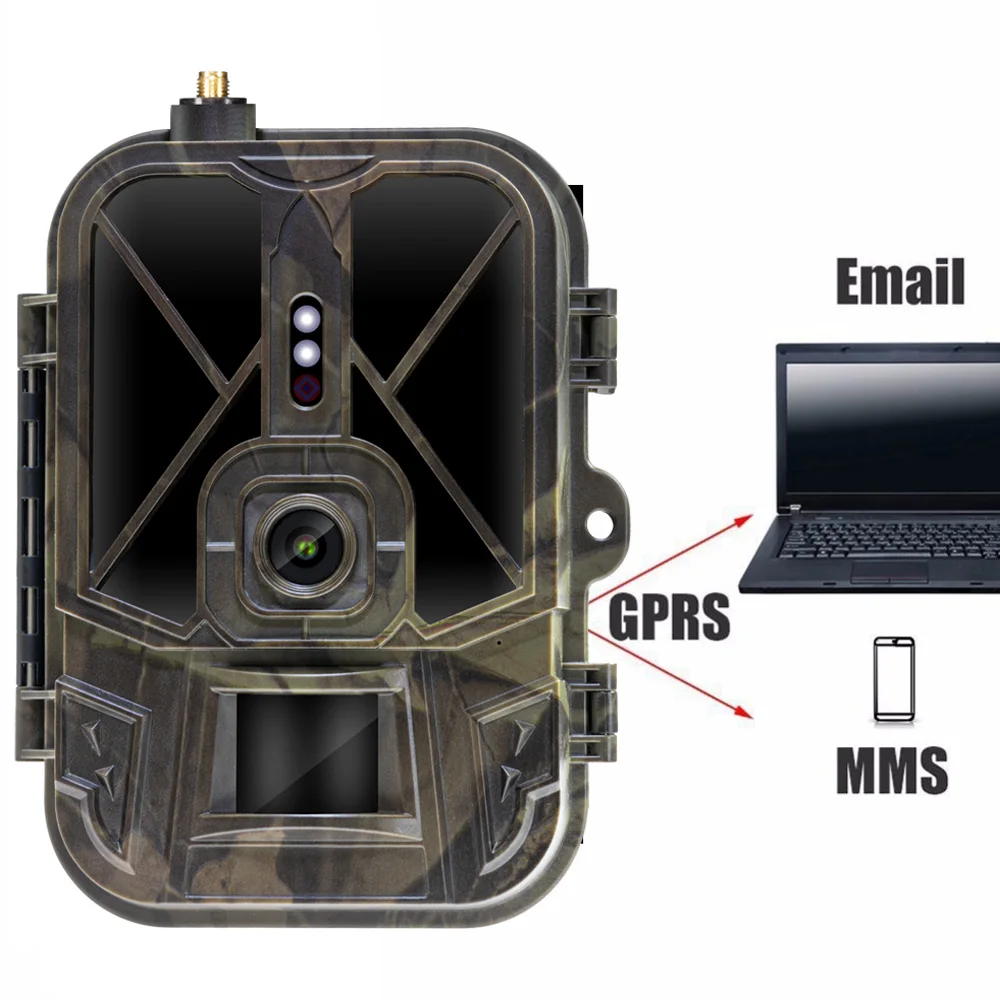 2g sms smtp longo tempo de espera li bateria trilha câmera foto armadilhas celular móvel caça vida selvagem câmeras vigilância sem fio