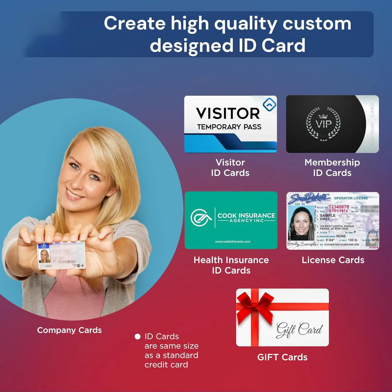 Original Evolis Zenius Single-sided Plastic pvc id Card Printer Machine Printing Machine Sublimation Color Ribbon Access Badge