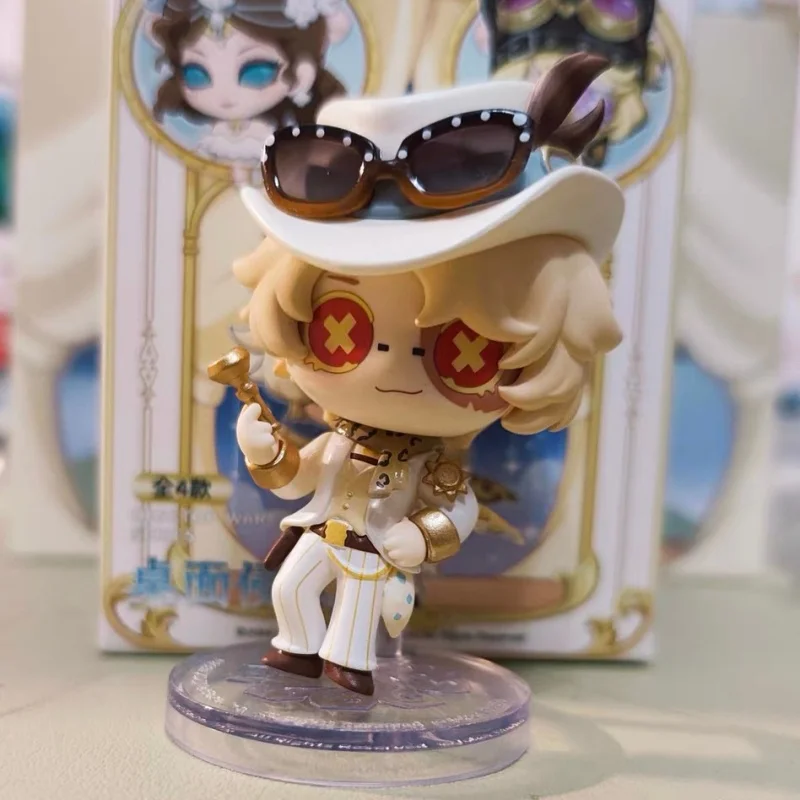 Anime Action Figure Identity V Gamblers under the spotlight of truth Theme Peripheral Tabletop Assembling Figure Ornament Gift