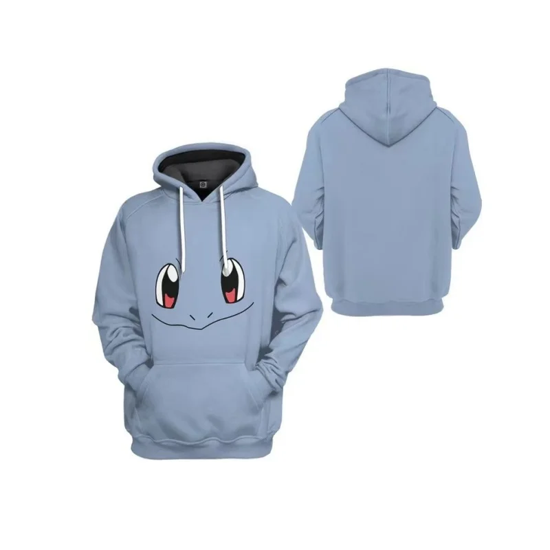 Cartoon Co-branded 2024 New Sweatshirts For Men And Women, Autumn Hooded Iong-sleeved Ioose Clothes, Versatile Fashionable Tops