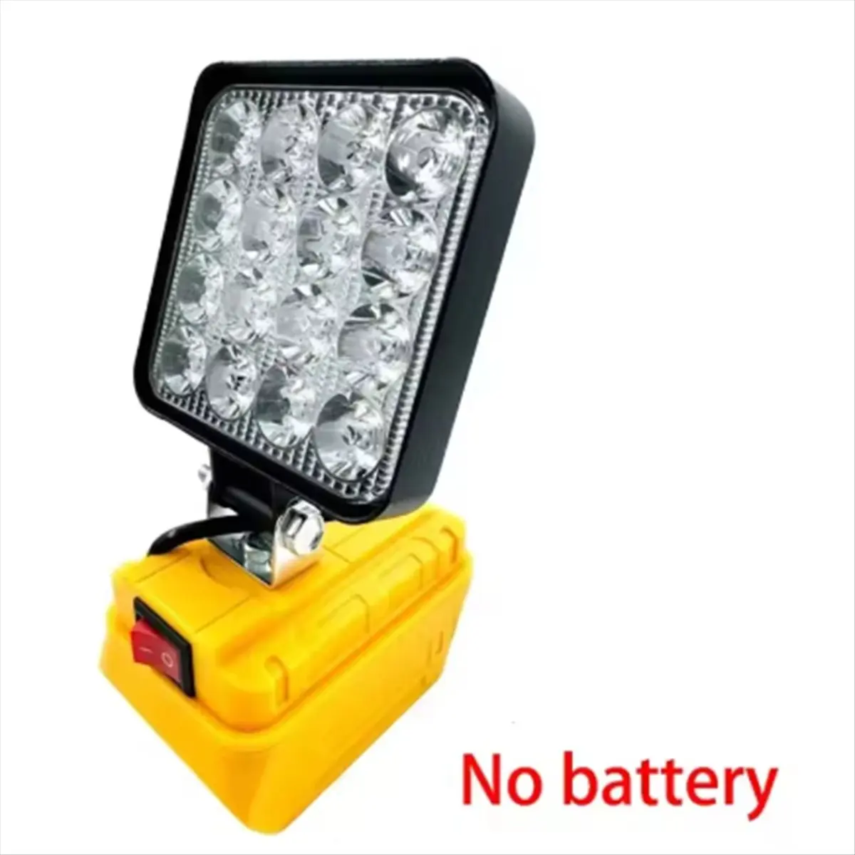 ل 18 فولت بطارية ليثيوم أيون اللاسلكي LED ضوء العمل 4 بوصة مصباح يدوي المحمولة مصباح الفيضانات في حالات الطوارئ مصباح التخييم #3