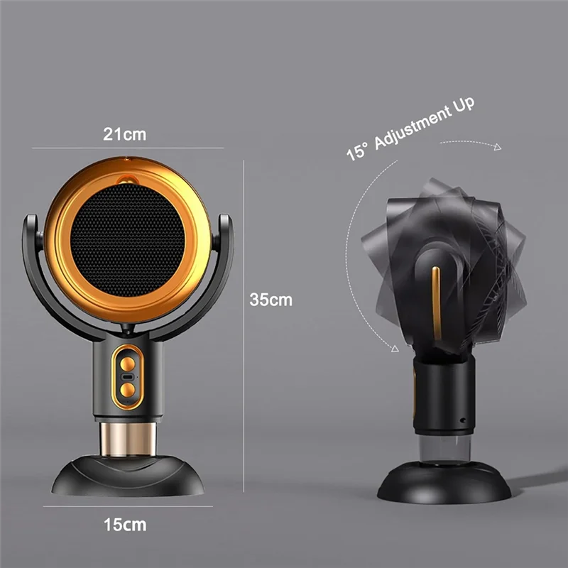 A01V-مروحة تدخين للتدخين في الداخل، مروحة تنقية الدخان الكهربائية المحمولة، مروحة تنقية الهواء للدخان قابلة لإعادة الشحن #4