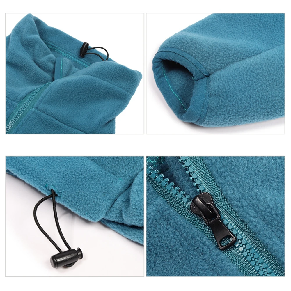 Ropa cálida de invierno para perro, abrigo de cuello alto para perros pequeños, medianos y grandes, sudaderas con capucha ajustables para mascotas, mono masculino/femenino