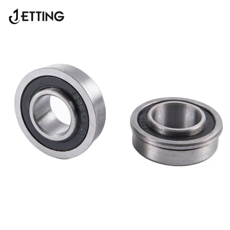 

1Pcs F6202-2RS Flange ABEC-1 Deep Groove Garden Trolley Ball Seal Wheelbarrow Bearing Ball Bearing