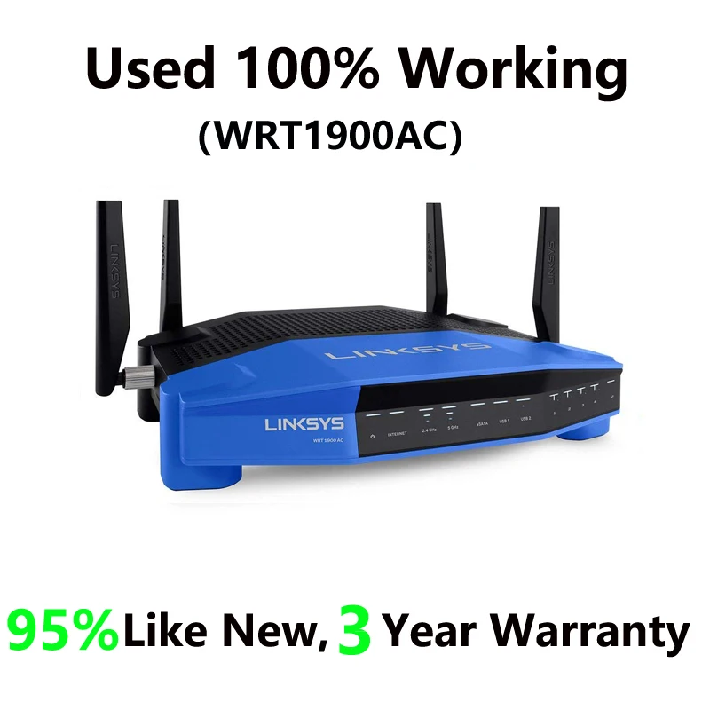 Imagem -05 - Roteador Wifi para Jogos Linksys Banda Dupla Ultra-rápido Inteligente 802.11ac Wrt1200ac Wrt1900ac Wrt32x Wrt3200acm