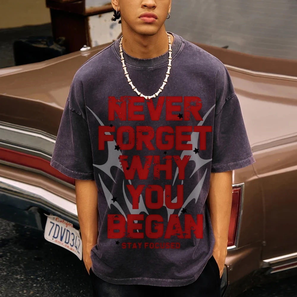 Never Forget Why You Began Stay Focused Trendy Graphic Sleeveless Shirts,Retro Sleeveless Shirts,Trendy Tank,Work Out Tank Top