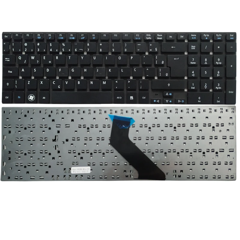 NEW for Acer Aspire E5-511 E5-511-P9Y3 E5-511G E1-511P E5-521G E5-571 E5-571G ES1-512 ES1-711 ES1-711G Brazil/BR Laptop Keyboard