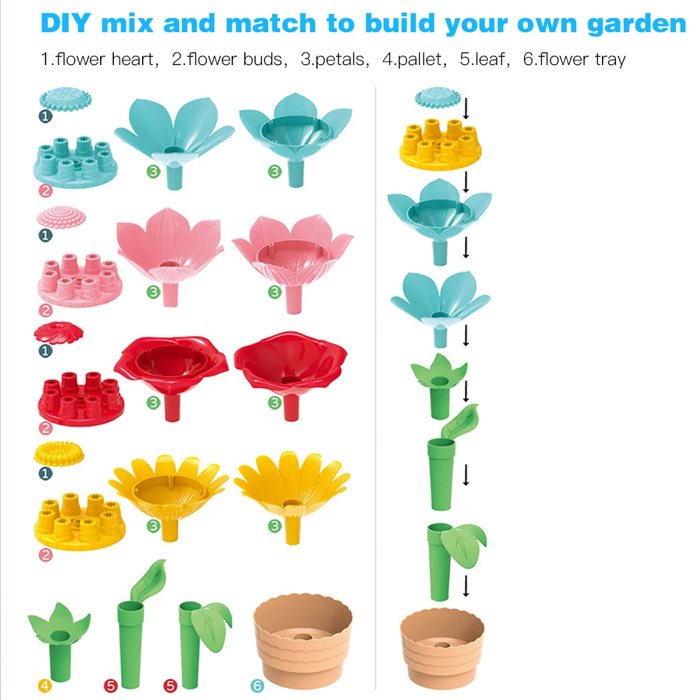 꽃 거품 기계 장난감 어린이 야외 여름 이동식 거품 총 거품 물없이 DIY 장난감 다공성 거품, 휴일 선물