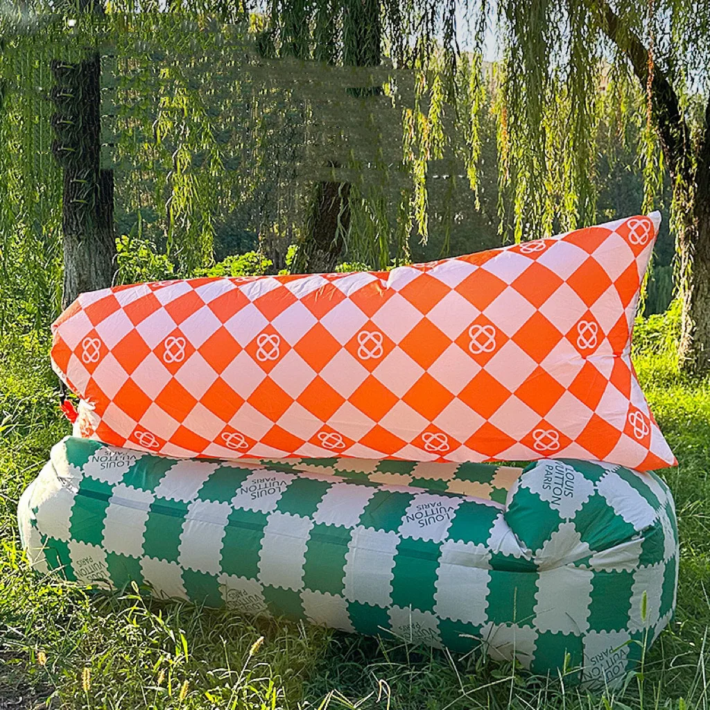 Canapé-lit gonflable rapide extérieur, canapé de jardin WW, sac de couchage de bonne qualité, airbag, sac paresseux, canapé de plage, tendance