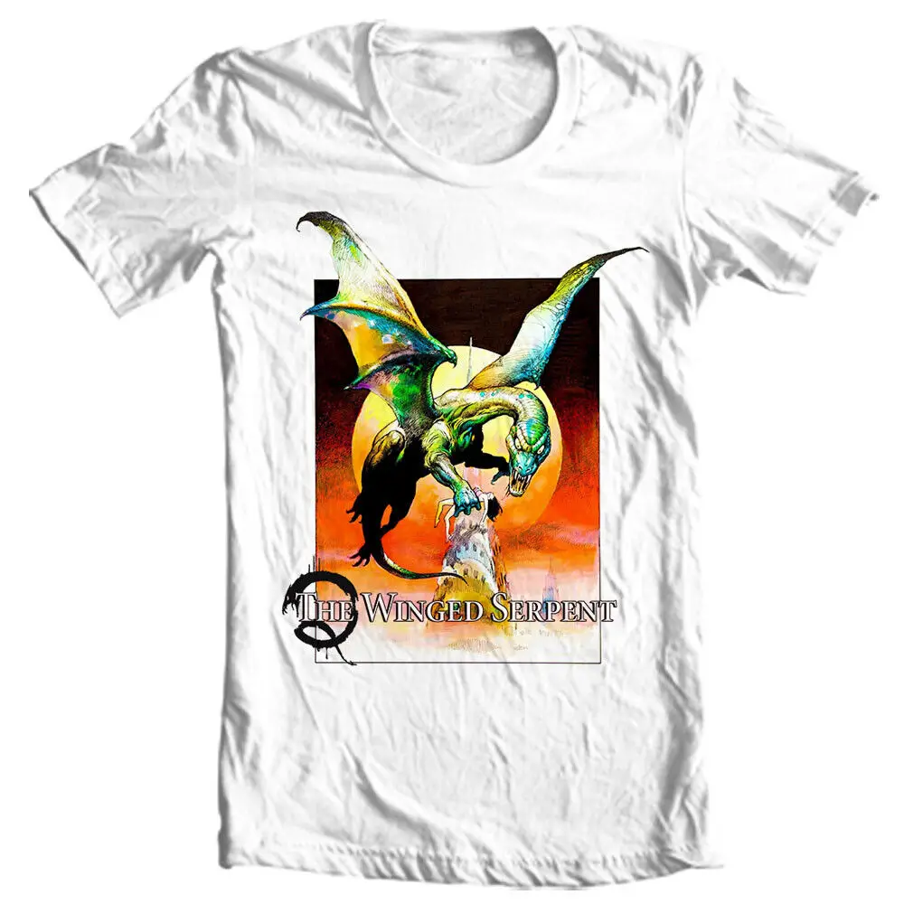 Q The Winged Serpent T shirt 80's design regular adult fit cotton graphic tee