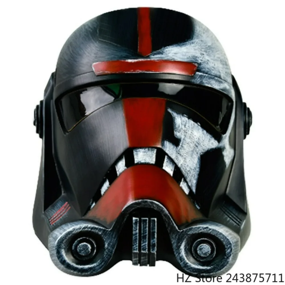 

Star Black Series Wars Helmet Clone Force 99 Hunter Helmet Resin Full Head Mask Collection Halloween Cosplay Mask TK006