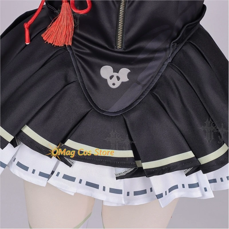 Neverness To Everness Chiz  Green Bamboo Chinese Style Improved Cosplay Costume Anime Game Outfit For Women Ha view 6