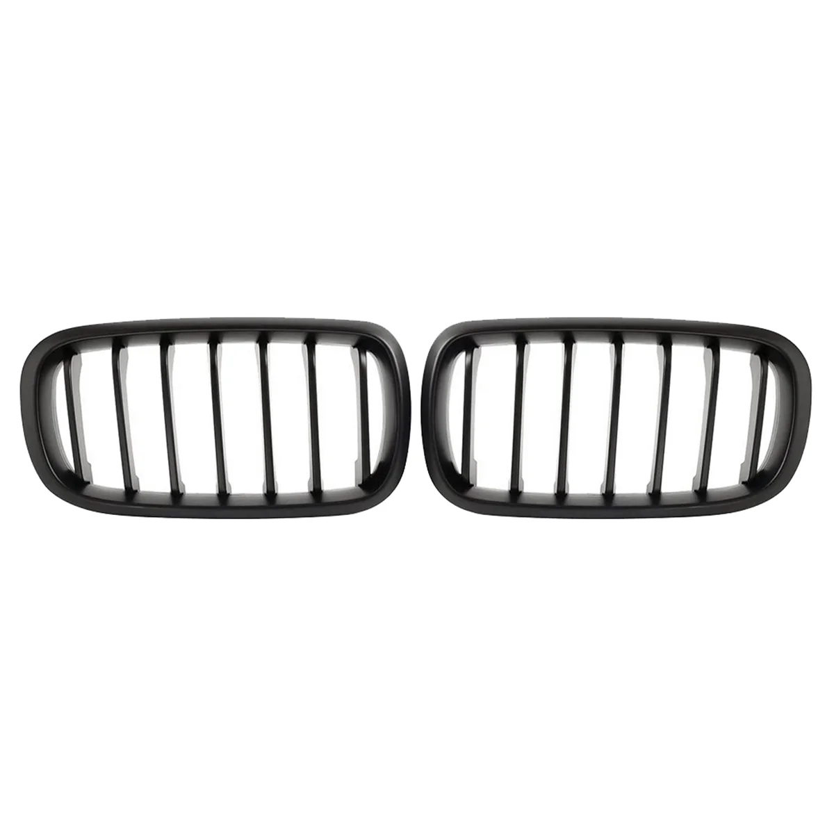 Car Front Bumper Kidney Grill Grilles 51712334708 51712334710 for BMW X5 X6 F15 F16 2014-2018 Middle Grid Grille