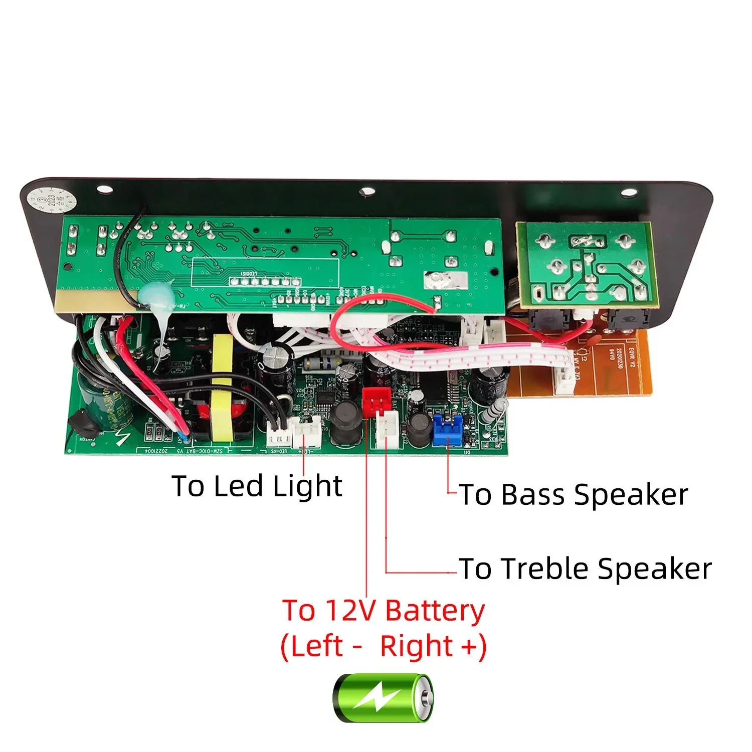 WOOPKER 30 واط-120 واط الرقمية بلوتوث مكبر للصوت مجلس D10C مضخم الصوت المزدوج ميكروفون أمبير المتكلم لسيارة كاريوكي المسرح المنزلي لتقوم بها بنفسك