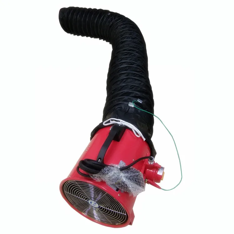 12 inch 220V EXPLOSIVE PROOF PORTABLE FAN WITH flexible DUCT