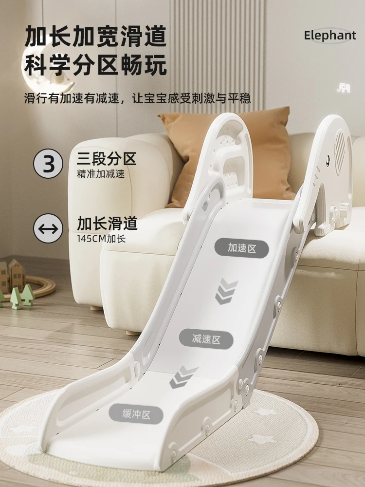 Grandes jouets d'intérieur simples pour enfants, glissière pliante de levage