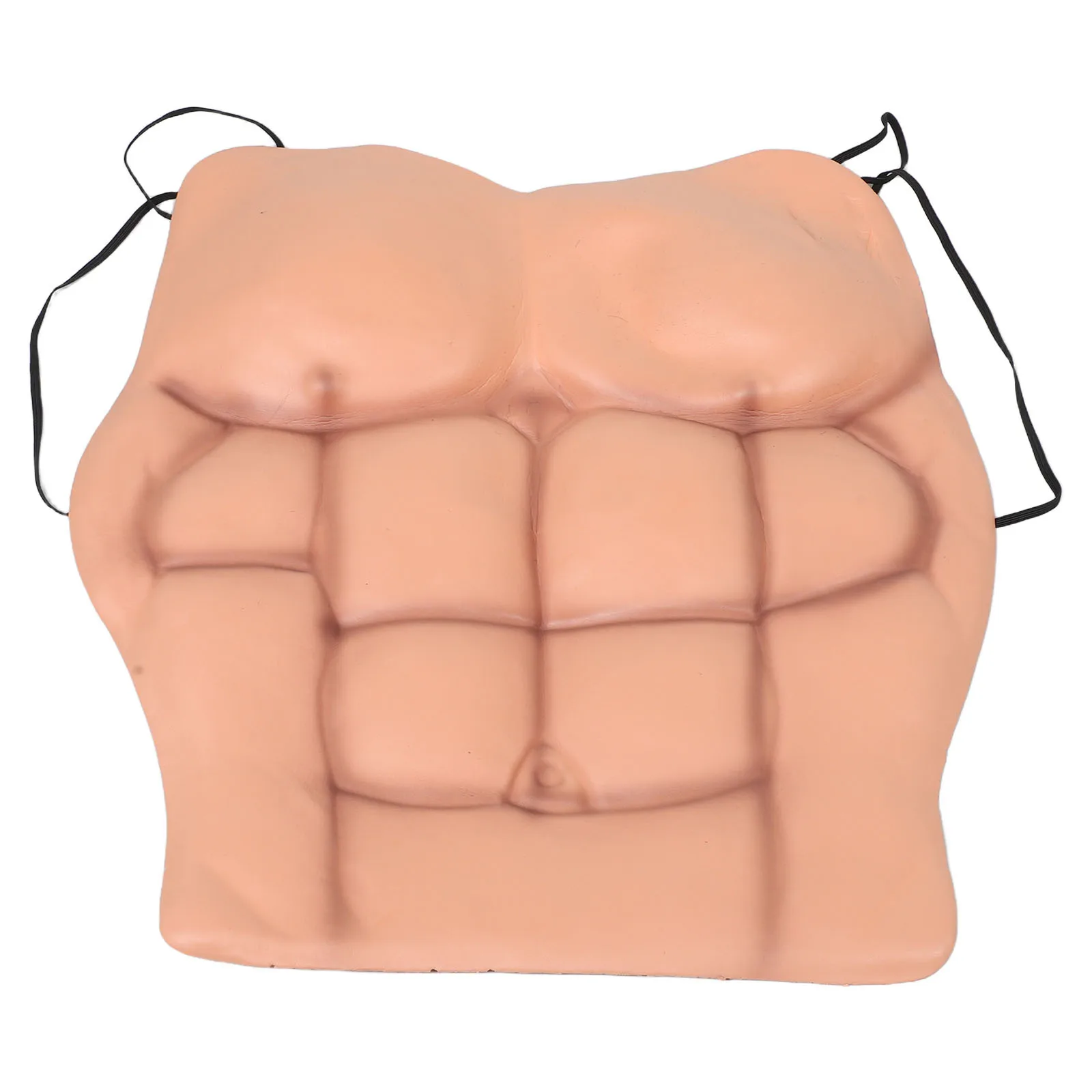 دعامة صدر عضلية وهمية واقعية للرجال خفيفة الوزن زي تنكري لحفلة الهالوين فستان تنكرية مهرجان اصطناعي