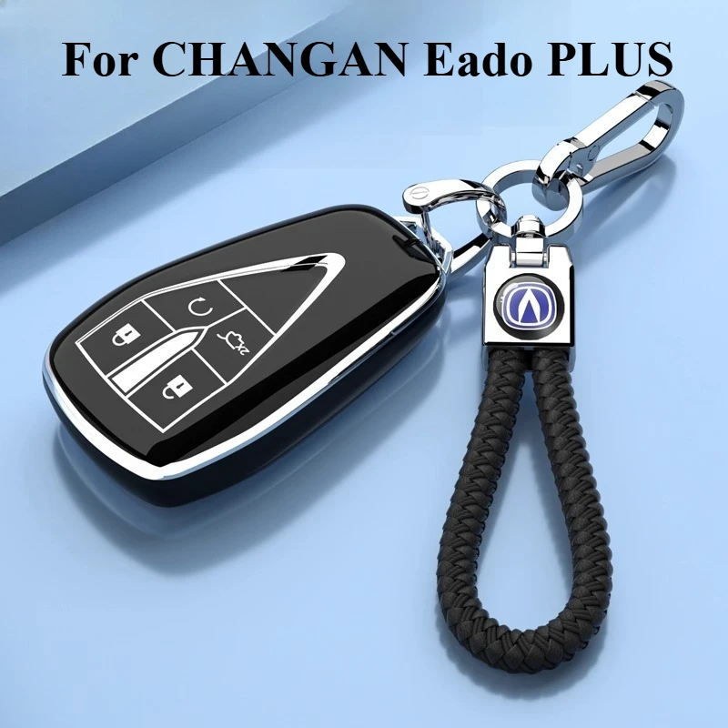 

Key Case For CHANGAN Eado PLUS 2023 Accessories TPU Material Anti-Scratch Wear-Resistant Dirt-Resistant Waterproof Durable