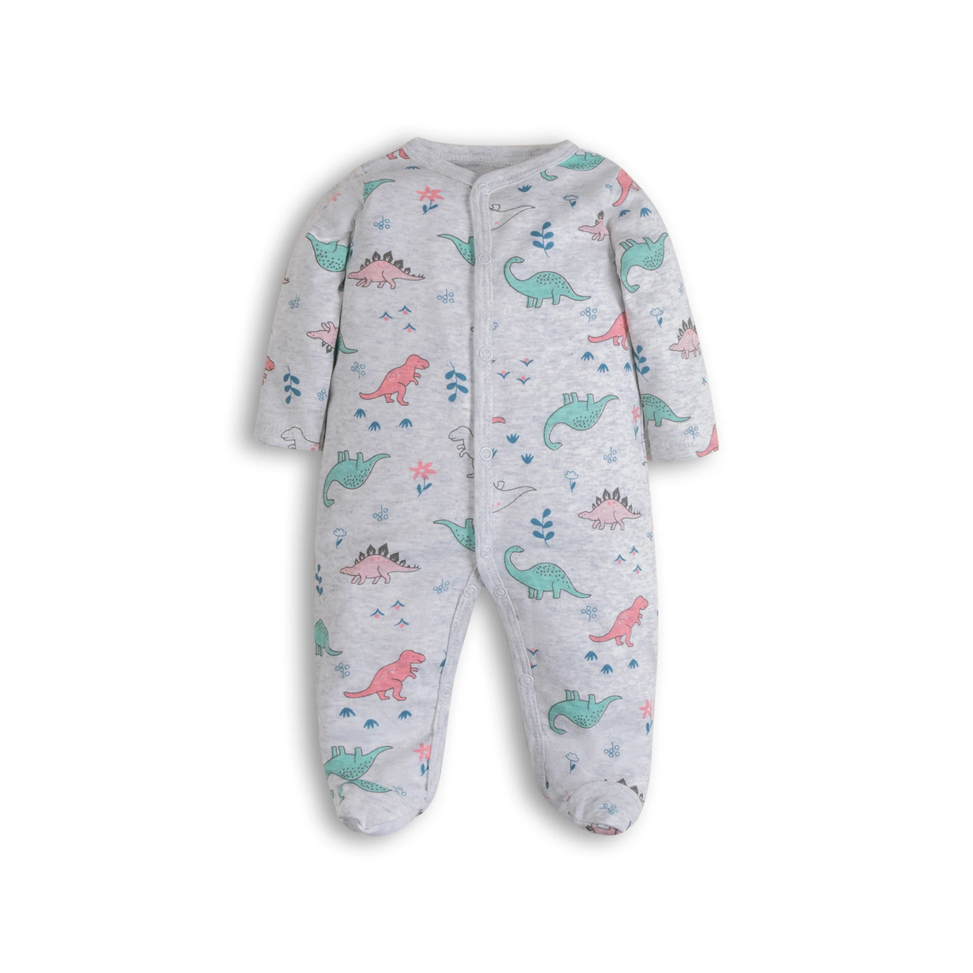 

Cozy Long Sleeve Footed Onesie for Newborns, Infant's Clothing, Soft Baby Clothes Romper.