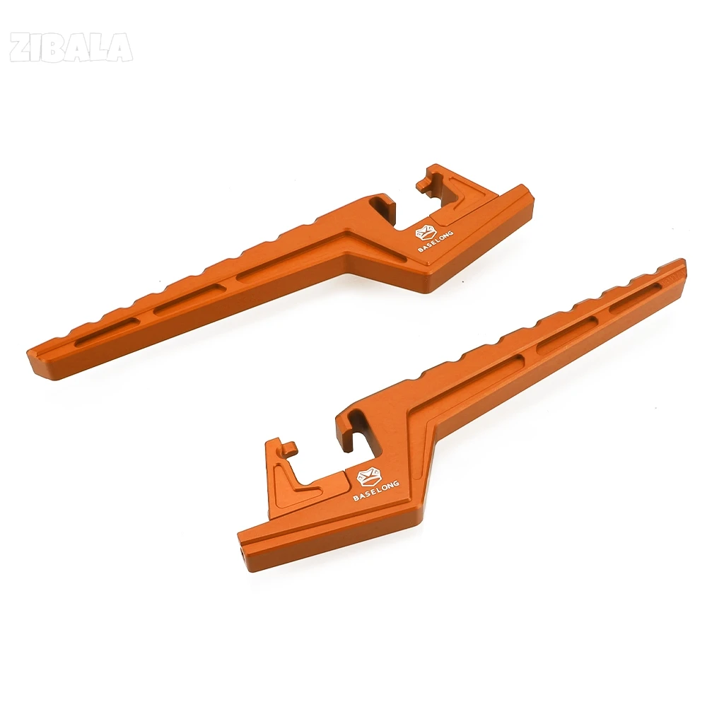 For 450SMR 2004-2008 525SMR 2003-2006 560SMR 2006 990SMR 2011 Passenger Foot Peg Extensions Footpegs Extended Off-Road Parts