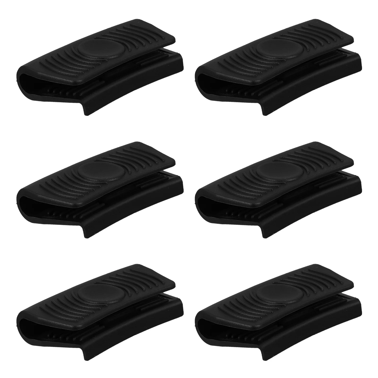 

6Pcs Silicone Pot Handle Covers Heat Insulated Anti-Scald Pot Ear Clips Cookware Accessories Kitchen Tool Cookware Accessories