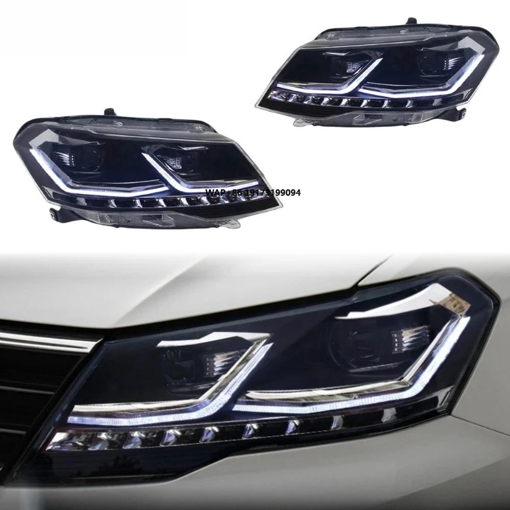 

Jetta Headlights 2017-2019 LED Lens Upgrade Front Lamp Car Accessories Hot Selling Plug and Play DRL