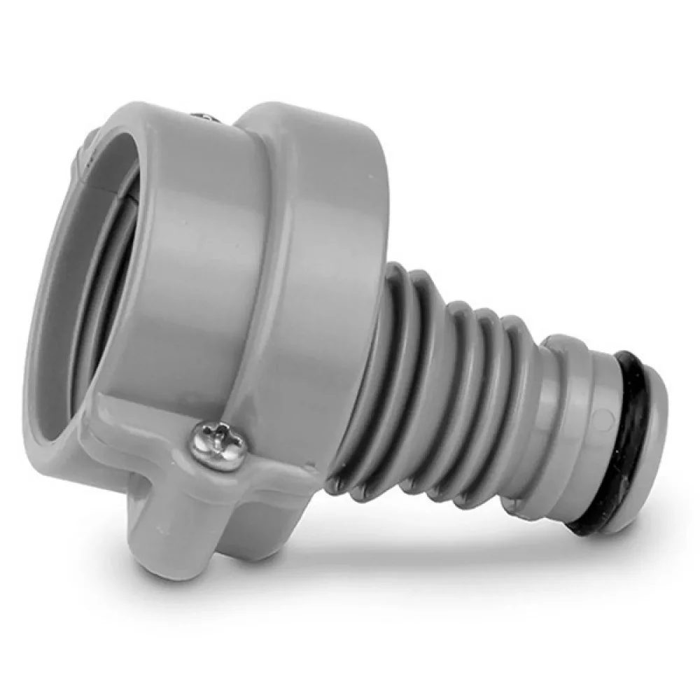 For Bestway P6932A Drain Adapter Connector Pool Maintenance Fitting Durable ABS Plastic Tool Replacement Accessory Grey Color