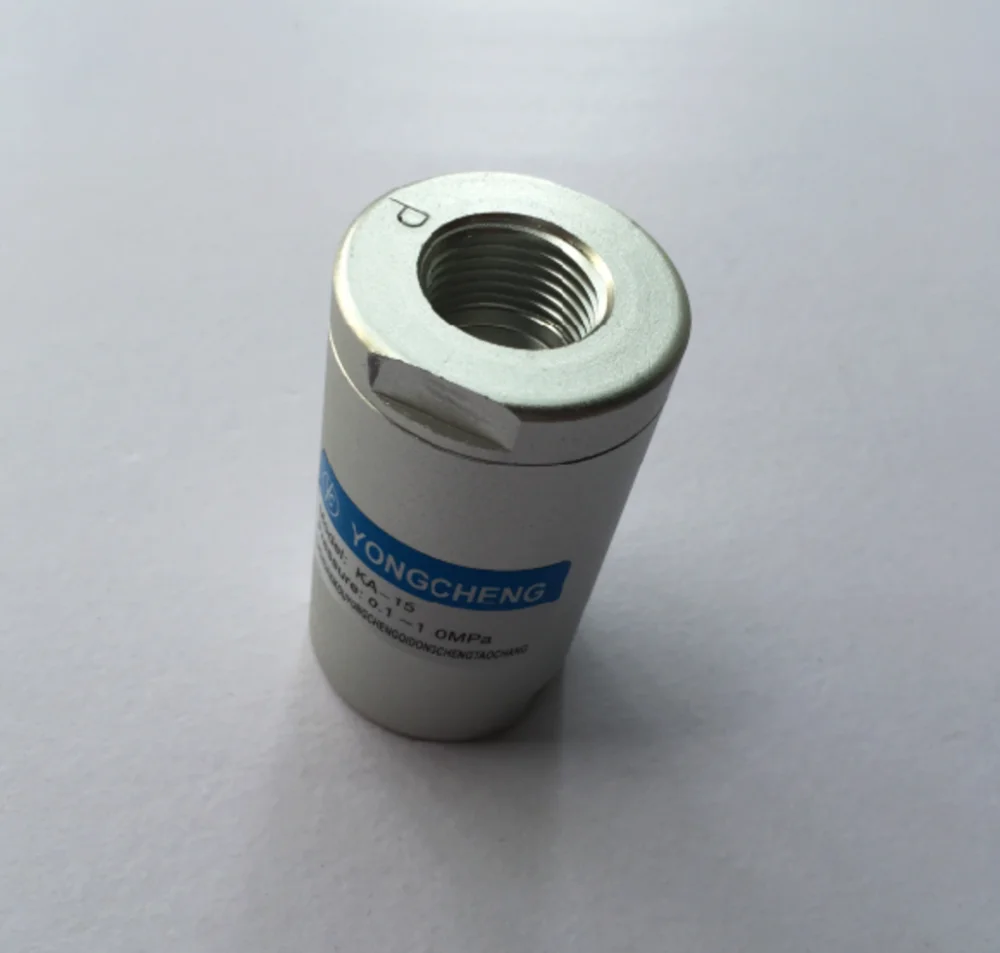 

KA-15 low pressure check valve