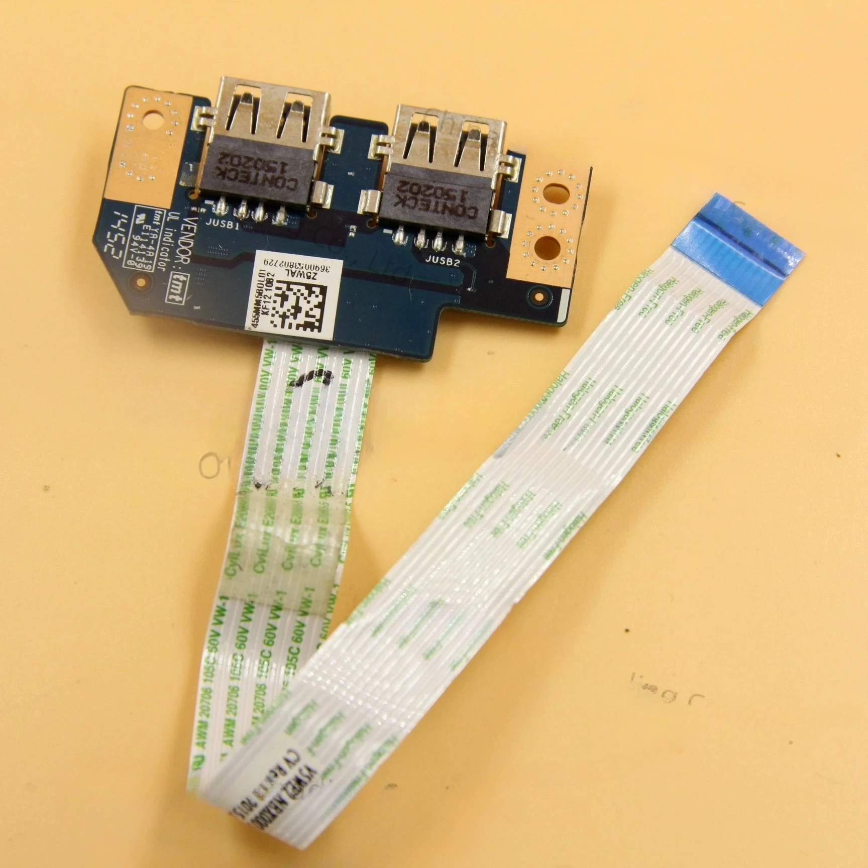 For ACER Aspire E5-511 E5-571 E5-572 USB board with cable 455MM5BOL Z5WAH LS-B162P