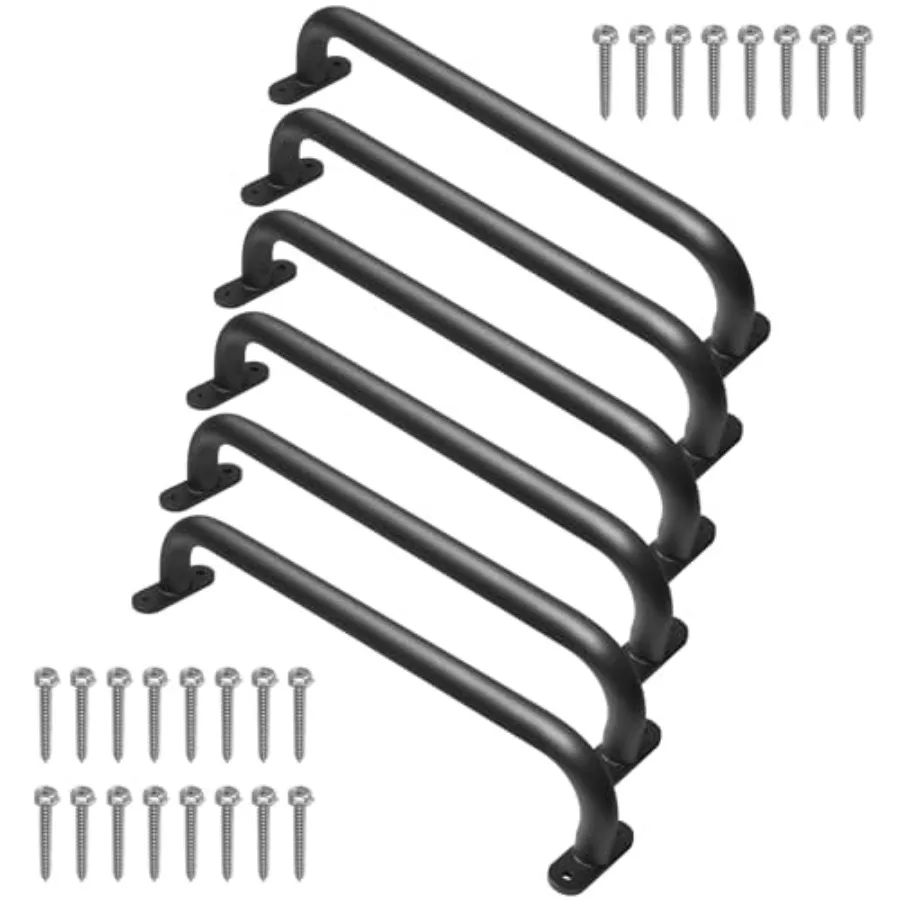 

17 Inch Playground Accessories Handles Metal Pack of 6- Playset Handles Swing Sets Attachment Grab Bars Hand Grips Monkey Bar f