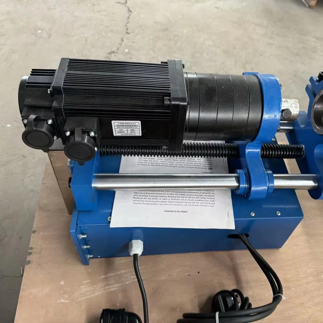 Portable Boring Machine 1.5KW Compact Easy-to-Operate On-Site Maintenance Boring Mining Concentric Hole Boring Machine